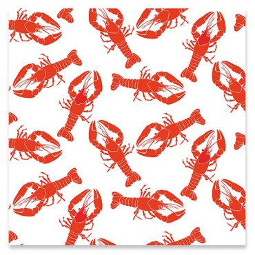 Servetter krftskiva - 16st, 33x33cm