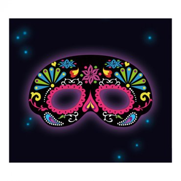 Glow in the dark gonmask - 19x11cm