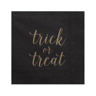 Servetter Trick or Treat - 20st, 33x33cm