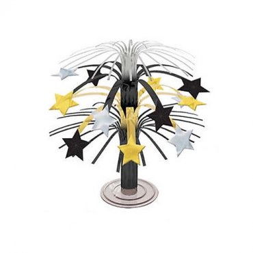 Bordsdekoration Svart/Silver/Guld Stj�rnor