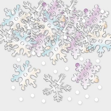 Konfetti Sn�flingor, iridescent