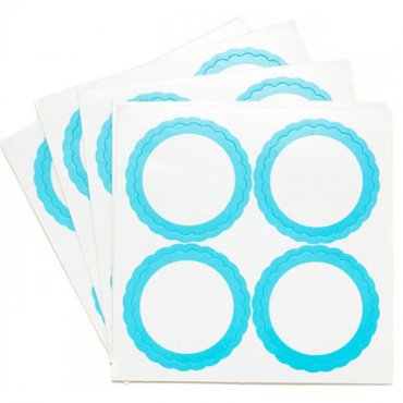 Etiketter Turkos / Bl� - 20st