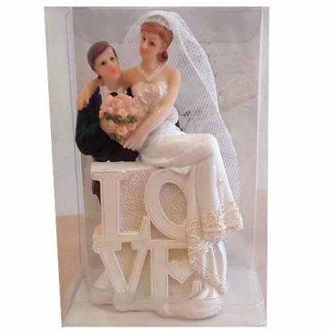 T�rtdekoration Brudpar