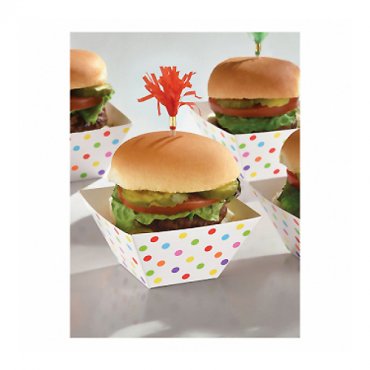 Snacksbox Mini, Prickig - 24st, 4,5 x 4,5 x 4,5cm