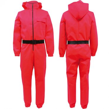 Squid Game Maskeraddrkt - Strl. XL