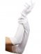 Gloves White Long, 52cm/20.5 inches