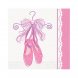 Servetter Ballerina - 25x25cm, 16st