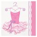 Servetter Ballerina - 33x33cm, 16st