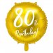 80-rsballong guld - 45cm