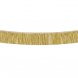 Banderoll med fransar, Guld - 20x135cm