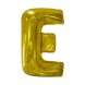 Bokstavsballong Guld E - 86cm