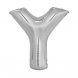 Bokstavsballong Silver Y - 86cm