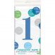 Bordsduk 1r Bl prickig - 137x213cm