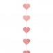 Girlang Hj�rtan Rose Guld - 3,6m