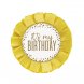 Pin/Knapp "Its My Birthday" Guld