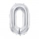 Sifferballong Silver No.0 - 86cm
