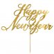 Trtdekoration Happt New Year - 24cm