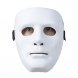 Ansiktsmask / Statymask Vit