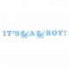 Vimpel / Banner I'ts a Boy,Baby Shower 1,7m