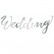 Girlang Wedding, silver - 16.5x45cm