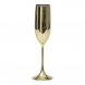 Champagneglas i guld - 1st, 24cm