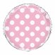 Babyrosa Prickar Folieballong - 46cm