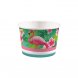 Glass-/Snacksskl Flamingo - 8st, 270ml, ca 6x8cm