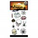 Gnuggisar/fejktatueringar Halloween - 12st