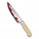 Kniv i plast, med blod - 32cm