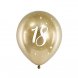 Ballonger 18 r, Guld - 6st, 30cm