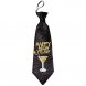 Slips Happy New Year, Svart med glitter