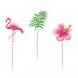 Party pick Flamingo - 20st, 7,5cm