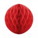 Honeycomb, Rd Takdekoration - 30cm