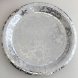 Tallrik D�dskalle, Silver - 8st, 22cm