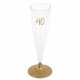 Champagneglas 40r Guld - 6st