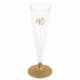 Champagneglas 40r Guld - 6st