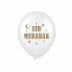 Ballonger Eid Mubarak, vit - 6st