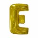 Bokstavsballong Guld E - 86cm