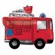 Brandbil Folieballong - 66cm