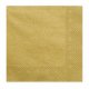 Guld Servetter - 20st, 33x33cm