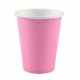 Pappersmugg Ljusrosa - 8st, 250ml