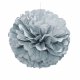 Pom Pom, Silver Takdekoration - 40cm