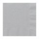 Silvriga Servetter - 20st, 25x25cm