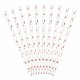 Sugrr Hjrtan Vit/Rose Guld - 19cm