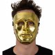 Ansiktsmask / Statymask Guld