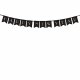Banner Nyr, Happy New Year - ca. 15x170 cm