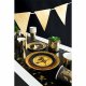 Bordsl�pare, Svart med h�xor - 180x40cm