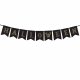 Banner Halloween, Svart/Guld - ca. 2,5m