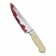 Kniv i plast, med blod - 32cm