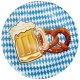 Tallrik Oktoberfest - 10st, 22,5cm